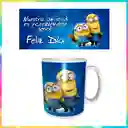 Mug Pocillo Vaso Miniuns De Amistad