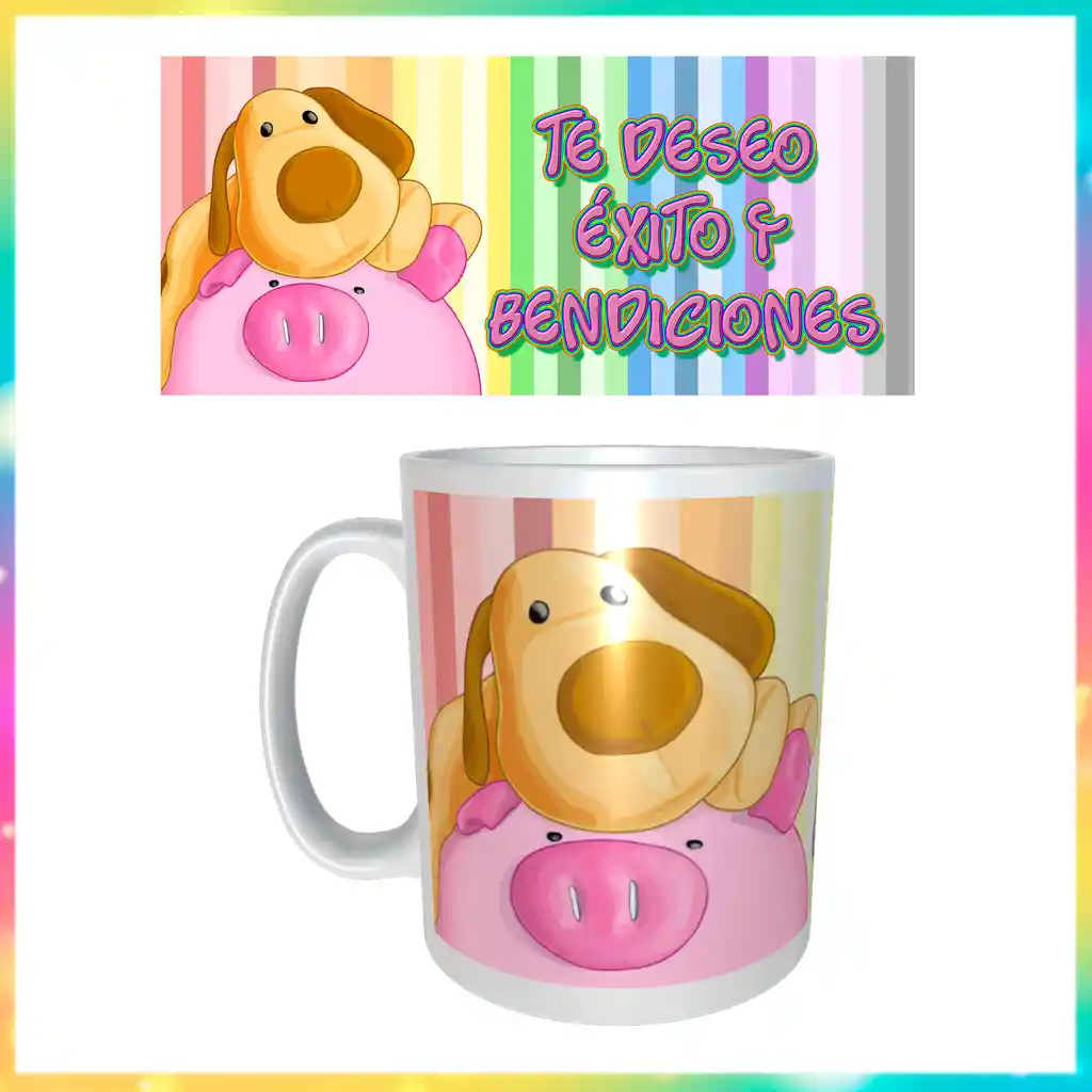 Mug Vaso Pocillo Amor Y Amistad