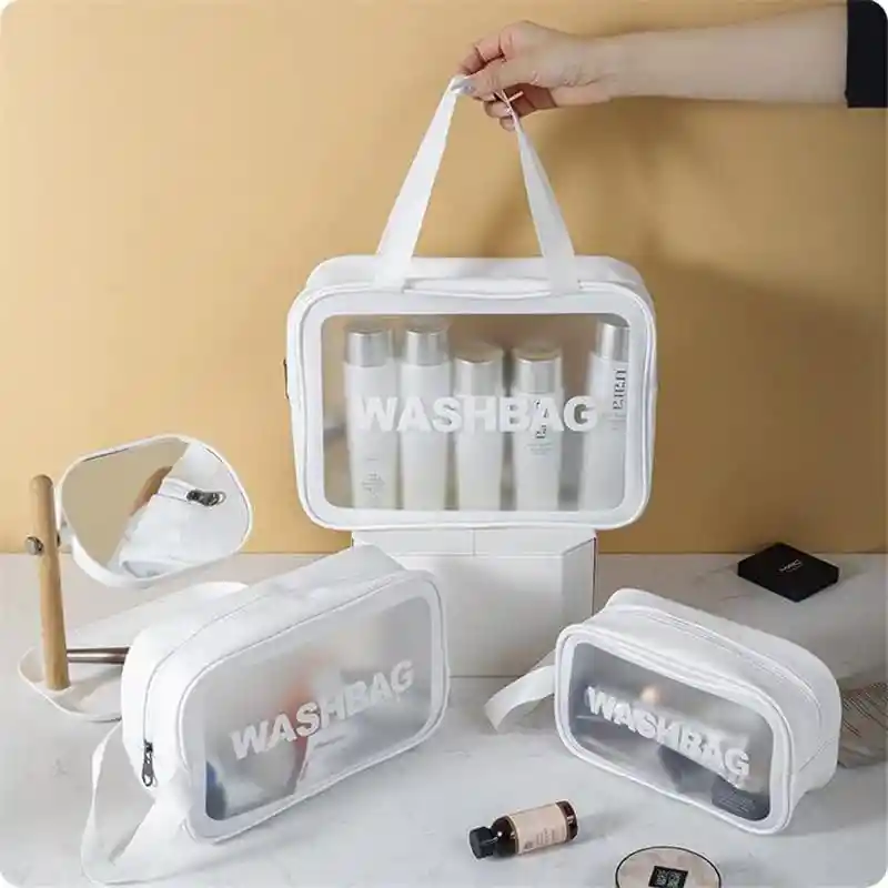 Set Cosmetiqueras Bolsos Viaje Impermeables Multifuncionales