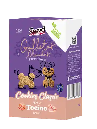 Galleta Blanda Swesi Sabor Tocino 180gr