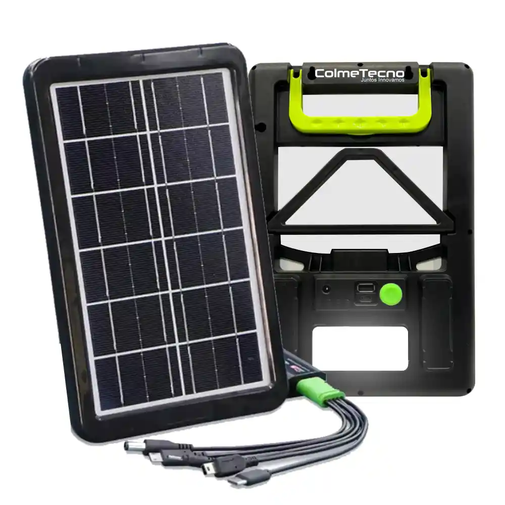 Panel Solar Batería Recargable 15w Multifuncional Usb Gd-100