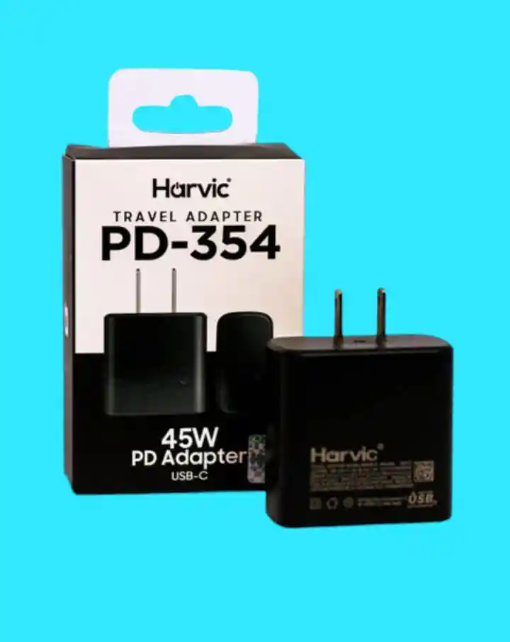 Adaptador Harvic 45w Entrada Tipo C Pd-354