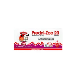 Predni-zoo 20mg X10tab