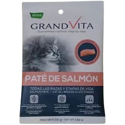 Grand Vita Pate De Salmon 100 Grs (gato)