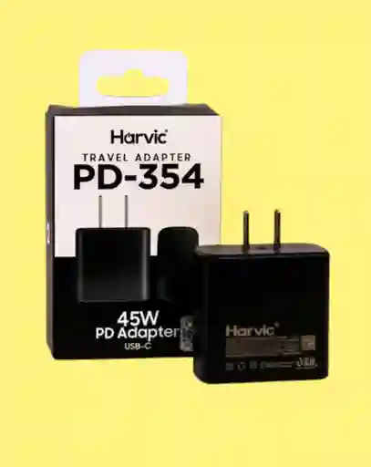 Adaptador Harvic 45w Entrada Tipo C Pd-354