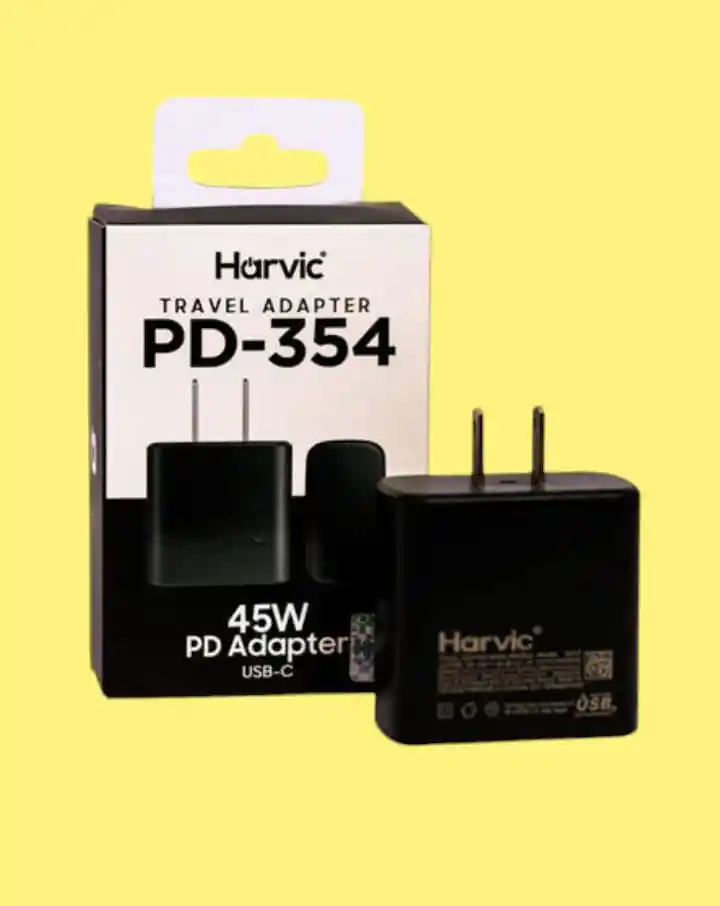 Adaptador Harvic 45w Entrada Tipo C Pd-354