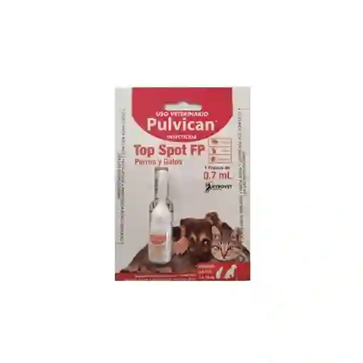 Pulvican Top Spot Perro Y Gato 2 A 10 Kg