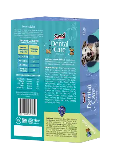 Galleta Swesi Dental Care 180gr