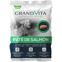 Grand Vita Pate De Salmon 100 Grs (perro)