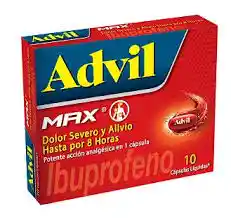 Advil Max (ibuprofeno 400 Mg) X 1 Capsula