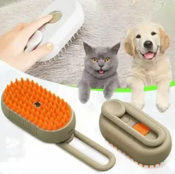 Cepillo De Vapor Para Gatos Y Perros Quita Pelos