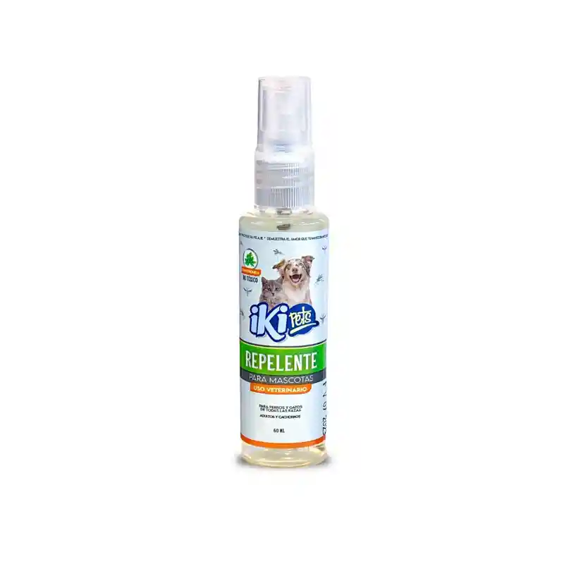 Repelente Para Mascotas Iki 60ml