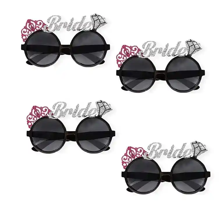 Gafas De Despedida De Soltera Bride Color Negro