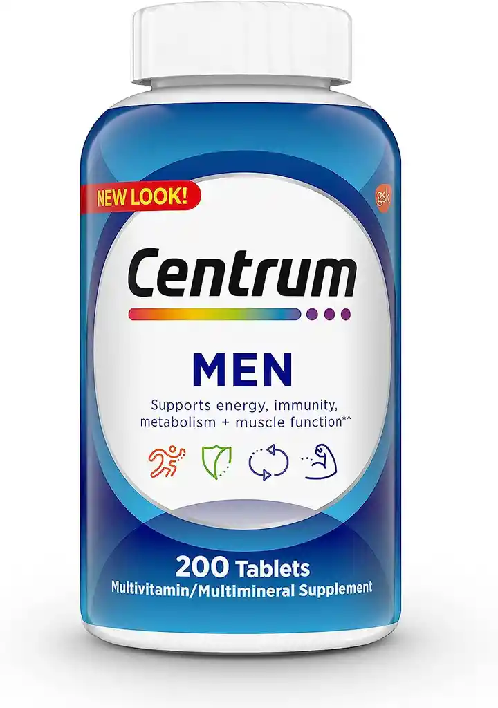 Centrum Men 200 Tabletas Multivitaminico