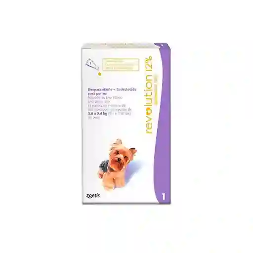 Revolution 12% 0,25ml (2.6-5kg) Lila