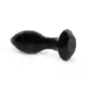 Plug Anal De Vidrio Onyx Butt Negro