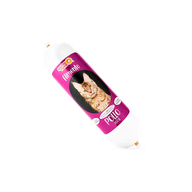 Salchichon Pollo Gato 300 Gr