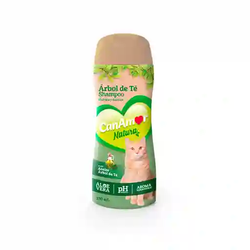 Shampoo Arbol De Te Gatos 230 Ml Can Amor