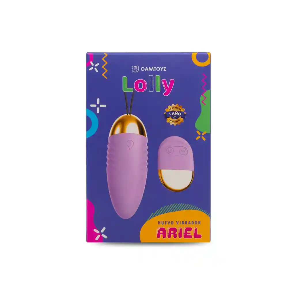 Huevo Inalámbrico Vibrador Ariel