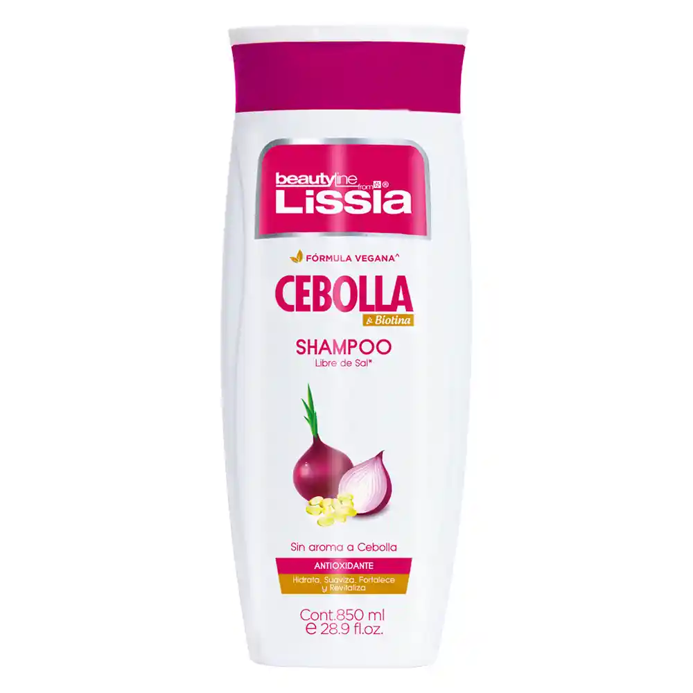 Shampoo Cebolla Biotina Lissia 850ml