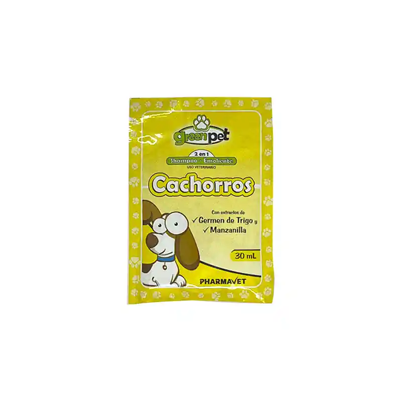 Shampoo Cachorros 30ml Green Pet