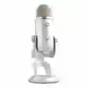 Micrófono Blue Yeti Condensador Omnidireccional Color Silver