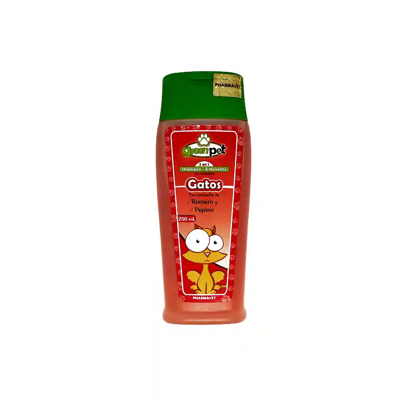 Shampoo Green Pet Gatos 200ml
