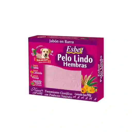 Jabon Esbelt Pelo Lindo Hembras 90gr