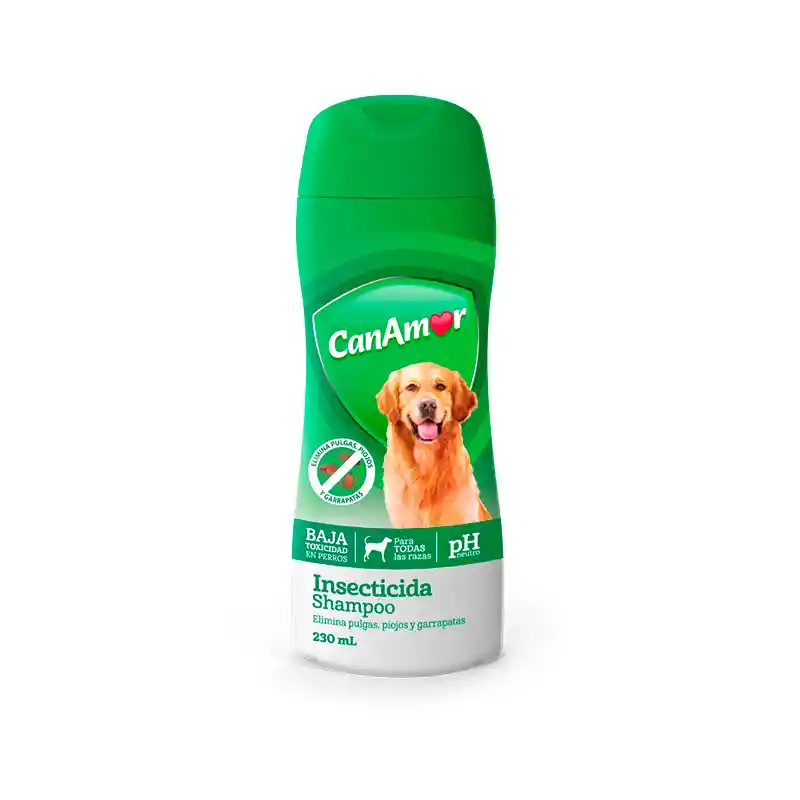 Shampoo Insecticida 230ml Can Amor
