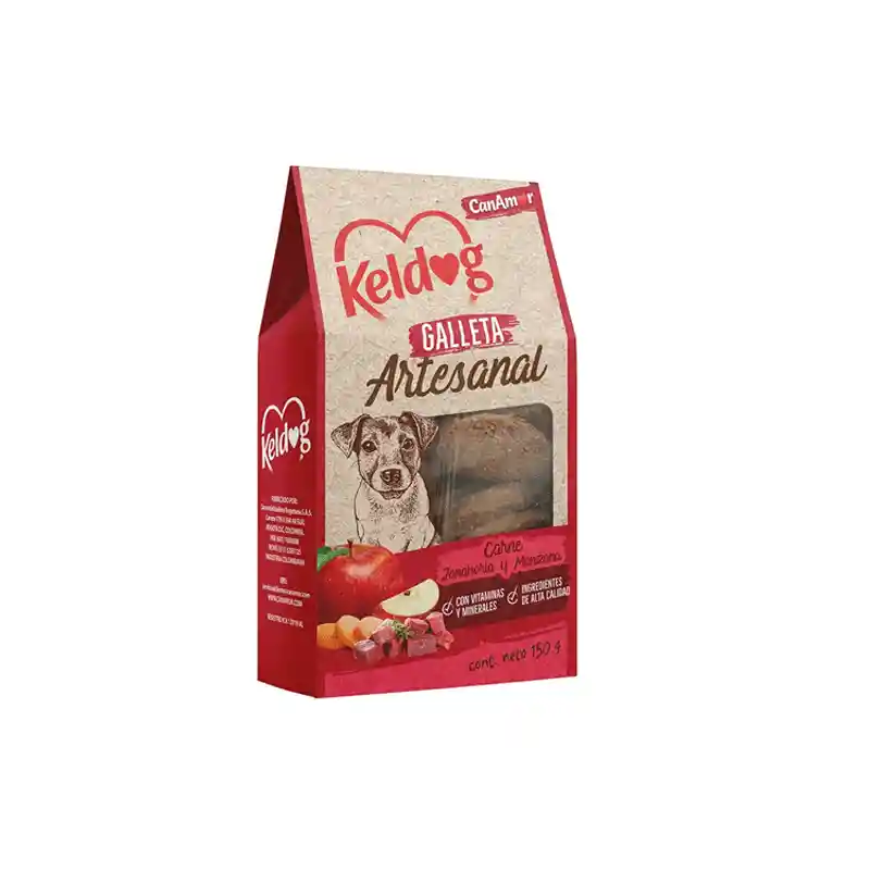 Keldog Carne, Zanahoria Y Manzana 150 Gr Can Amor