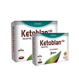 Ketoblan 50 Mg X10 Und