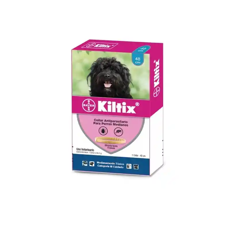 Kiltix Collar Antipulgas Perro Mediano