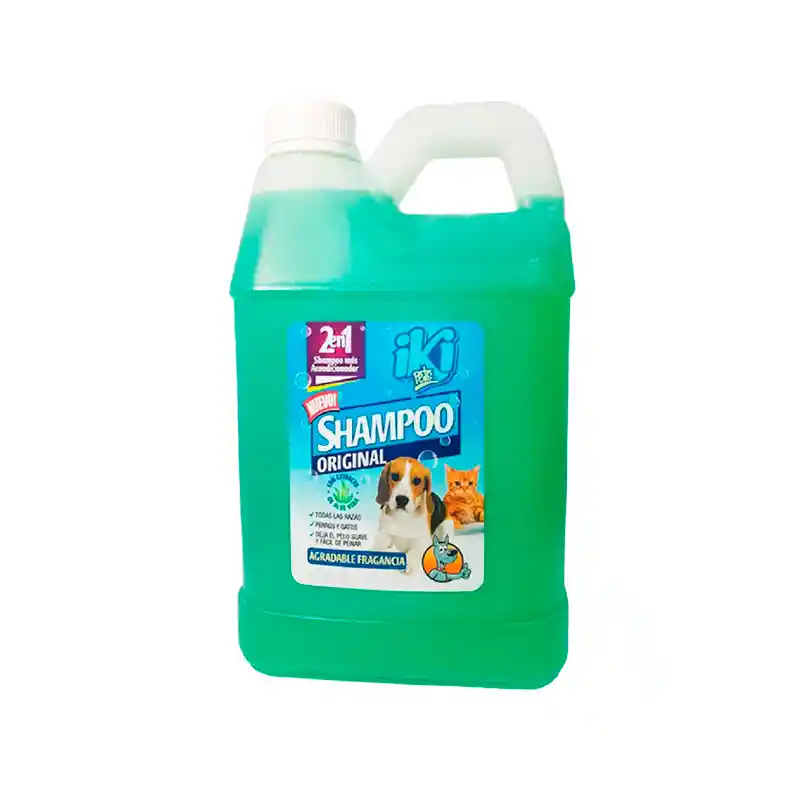 Shampoo Perro Y Gato Iki 10 Lts