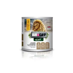 Lata Br Wild Gato Pollo 400 Gr