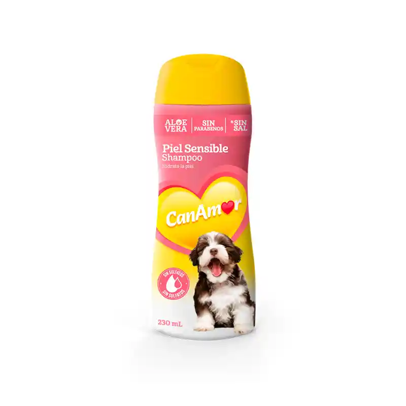 Shampoo Piel Sensible 230ml Can Amor