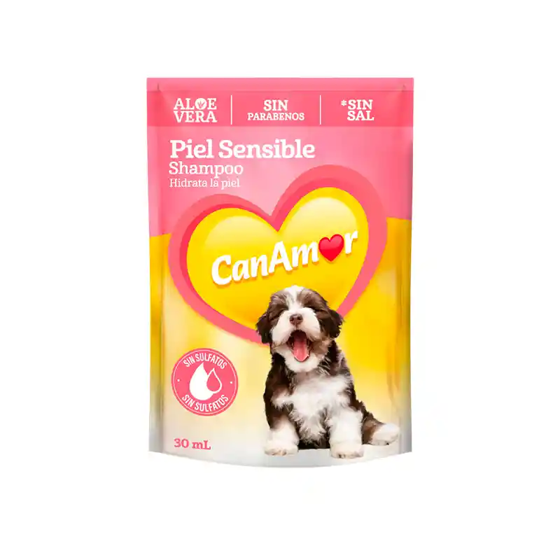 Shampoo Piel Sensible Sobre 30ml Can Amor