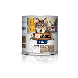 Lata Br Wild Perro Pollo 400 Gr