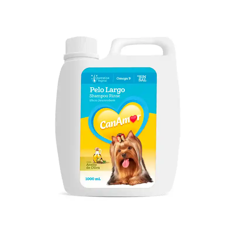 Shampoo Rinse 1lt Can Amor