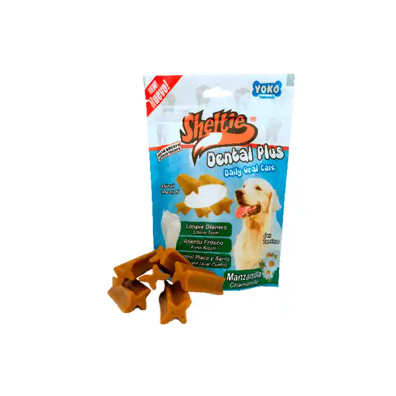 Sheltie Dental Plus Manzanilla 85gr