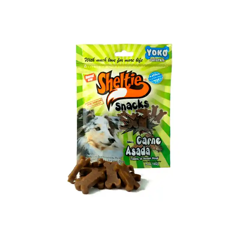 Sheltie Snacks Carne Asada 85 Gr