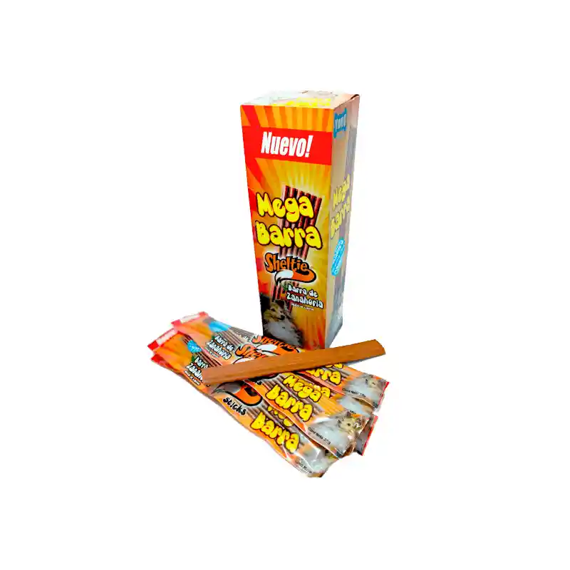 Sheltie Snacks Megabarras Zanahoria 38 Gr
