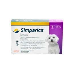 Simparica 10mg 2.5-5kg (morado)