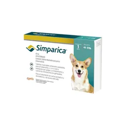 Simparica 40mg 10-20kg (azul)