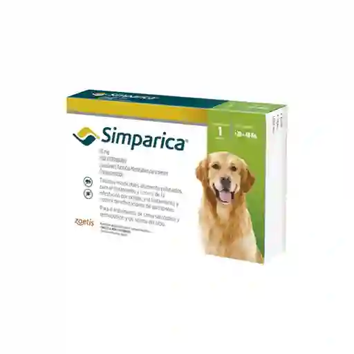 Simparica 80mg 20-40kg (verde)
