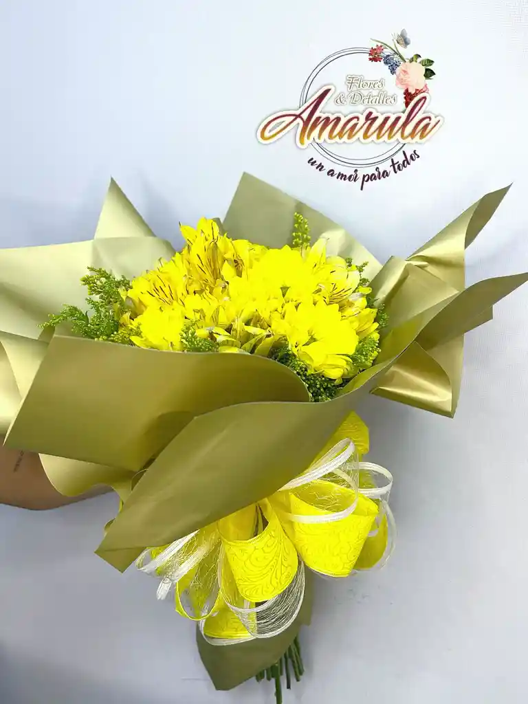 Bouquet De Flores Amarillas