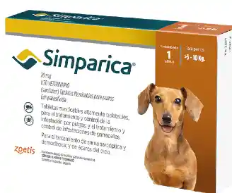 Simparica 20mg 5a 10kg