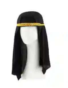 Gorro Arabe Disfraz Halloween Color Negro