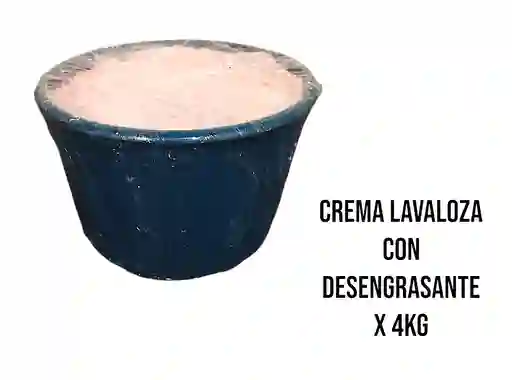 Crema Lavaloza Con Desengrasante X 4 Kilos