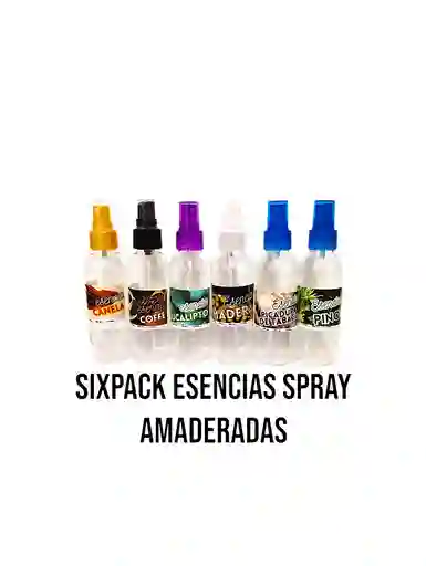 Six Pack Esencias Eliminadores De Malos Olores Referencias Amaderadas