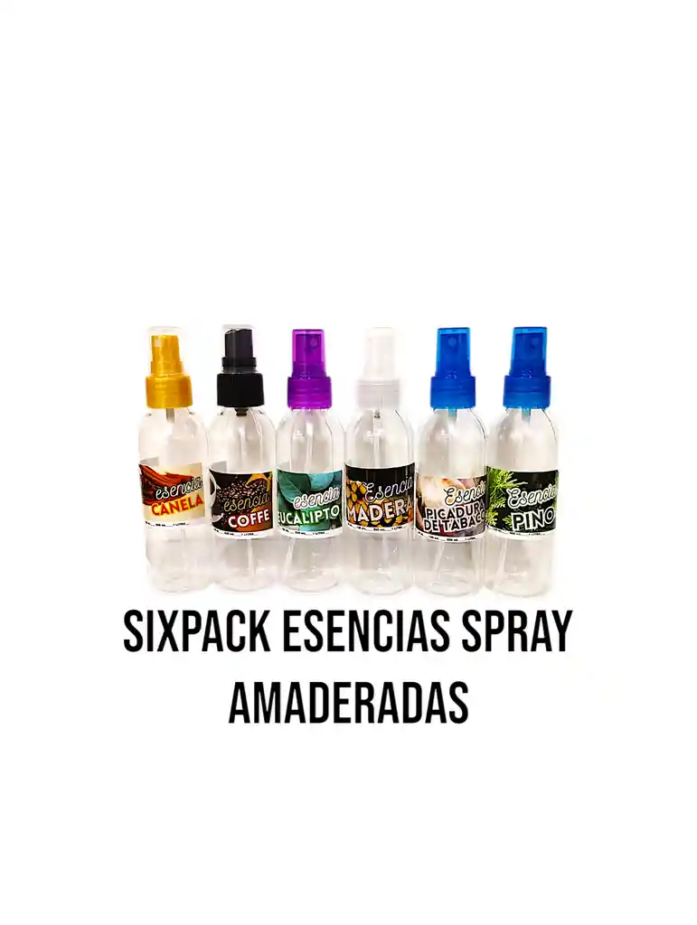Six Pack Esencias Eliminadores De Malos Olores Referencias Amaderadas